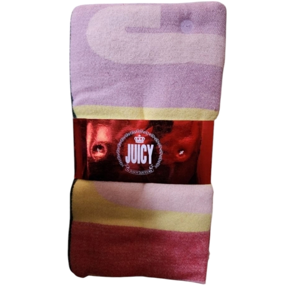 NWOT Juicy Couture lap blanket/throw